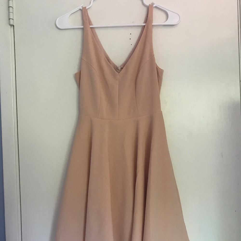 LULUS- darling delight blush dress
